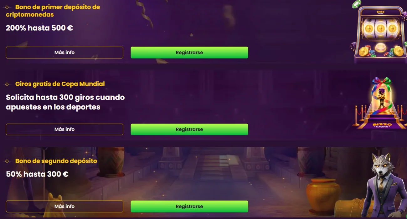 Bizzo Casino Promociones y Bonos Deportivos Bizzo Casino Promociones y Bonos Deportivos